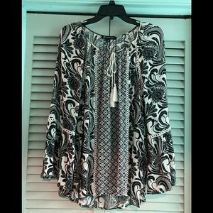 INC International Concepts Boho Top